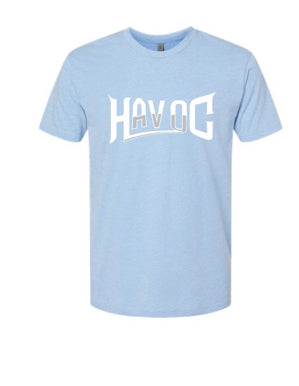 Classic Havoc Light Blue Next Level Tee