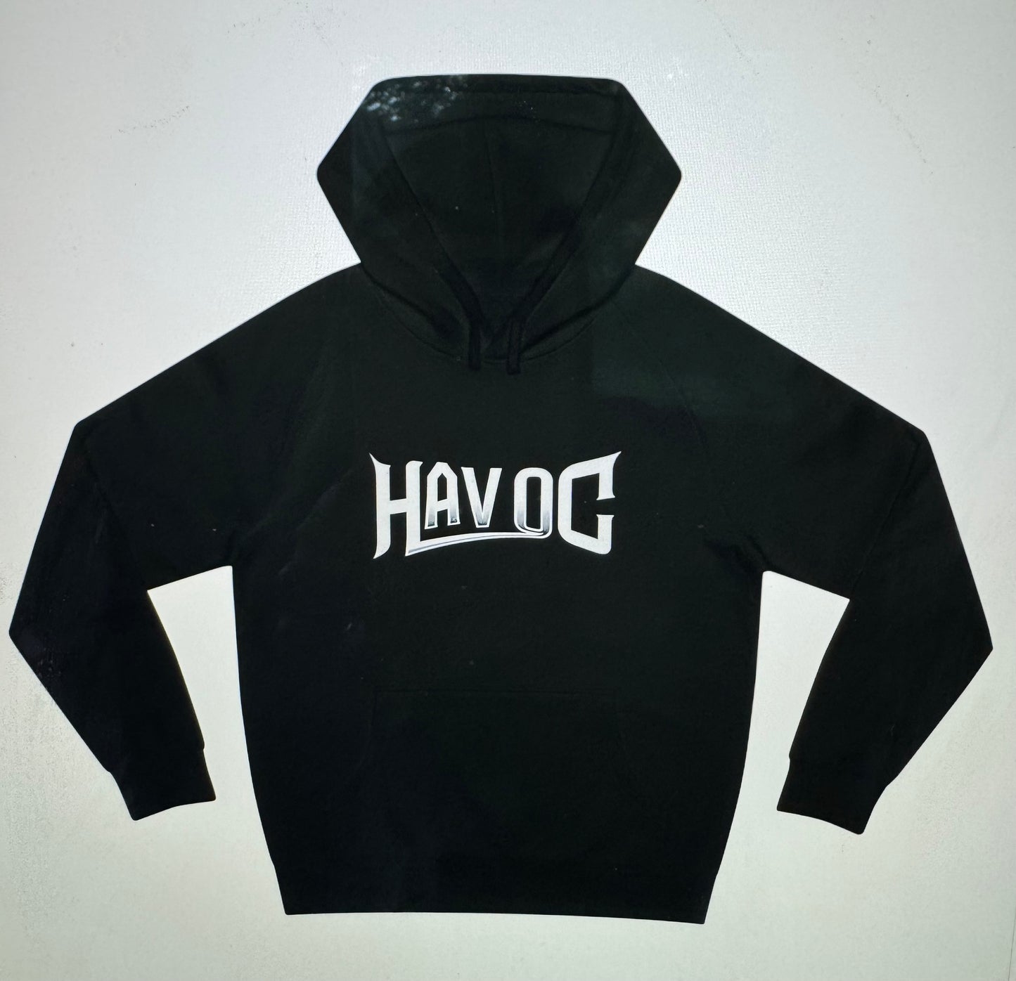 Classic Havoc Cotton Hoodie- Black