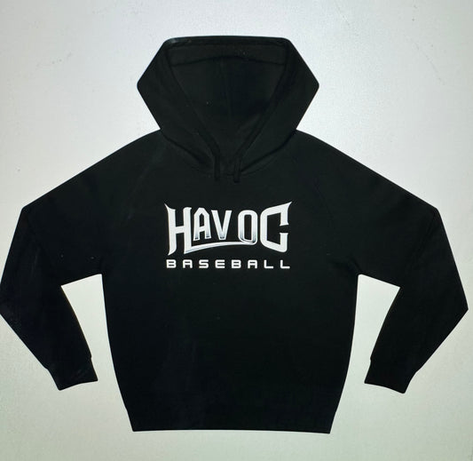 Havoc Baseball Performance Hoodie- Black