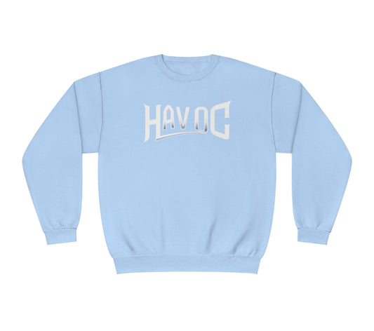 Classic Havoc Cotton Crewneck Sweatshirt- Light Blue